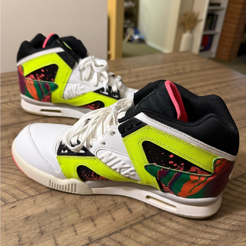 Nike Air Tech Challenge Hybrid Volt Size 11 Agassai - Picture 5 of 7